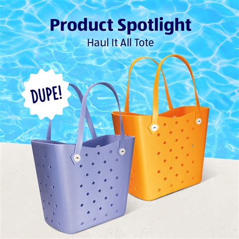 bogg beach bag dupe|aldi bogg bag dupe.